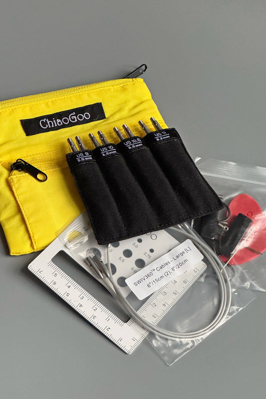 ChiaoGoo TWIST Yellow Shorties Set | ColourPopCrafts