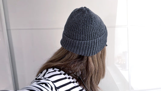 Quiet Rib Beanie. A Simple, Cozy Hat Pattern You’ll Love to Knit