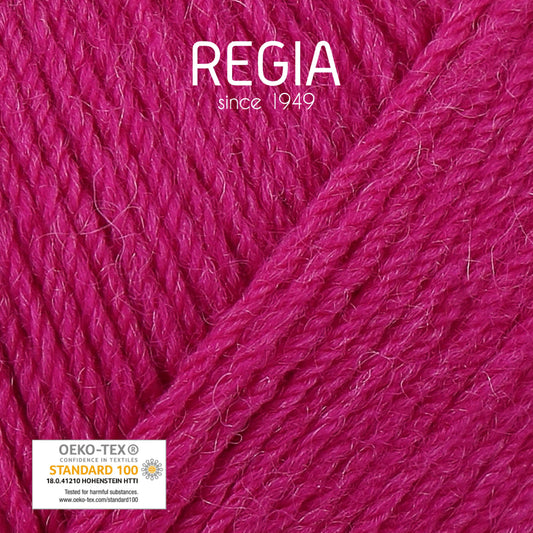 REGIA Uni 4-ply Sock Wool Azalea
