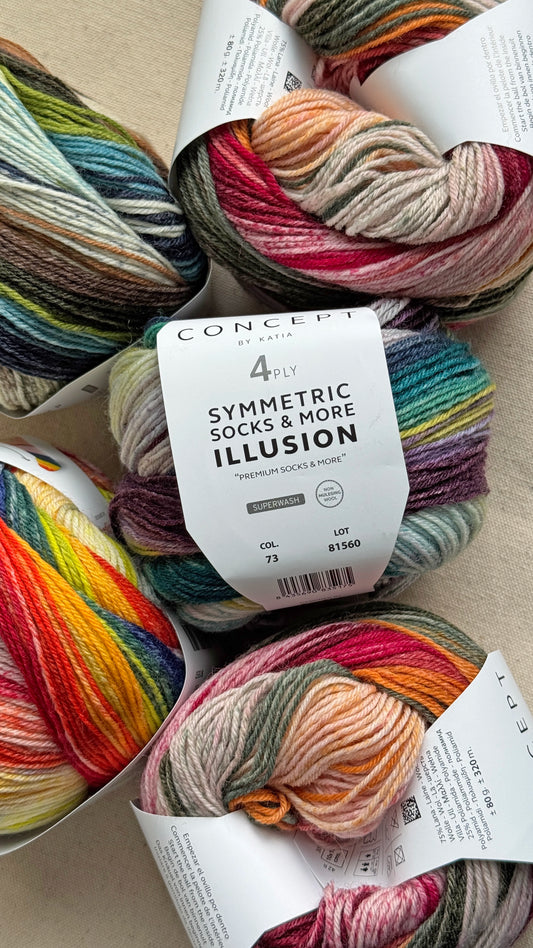 Symmetric Sock & More - Illusion