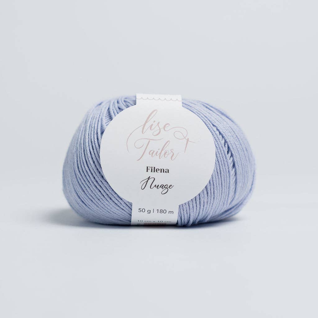 Lise Tailor Organic Cotton Yarn – Lightweight Italian Cotton for Knitting & Crochet