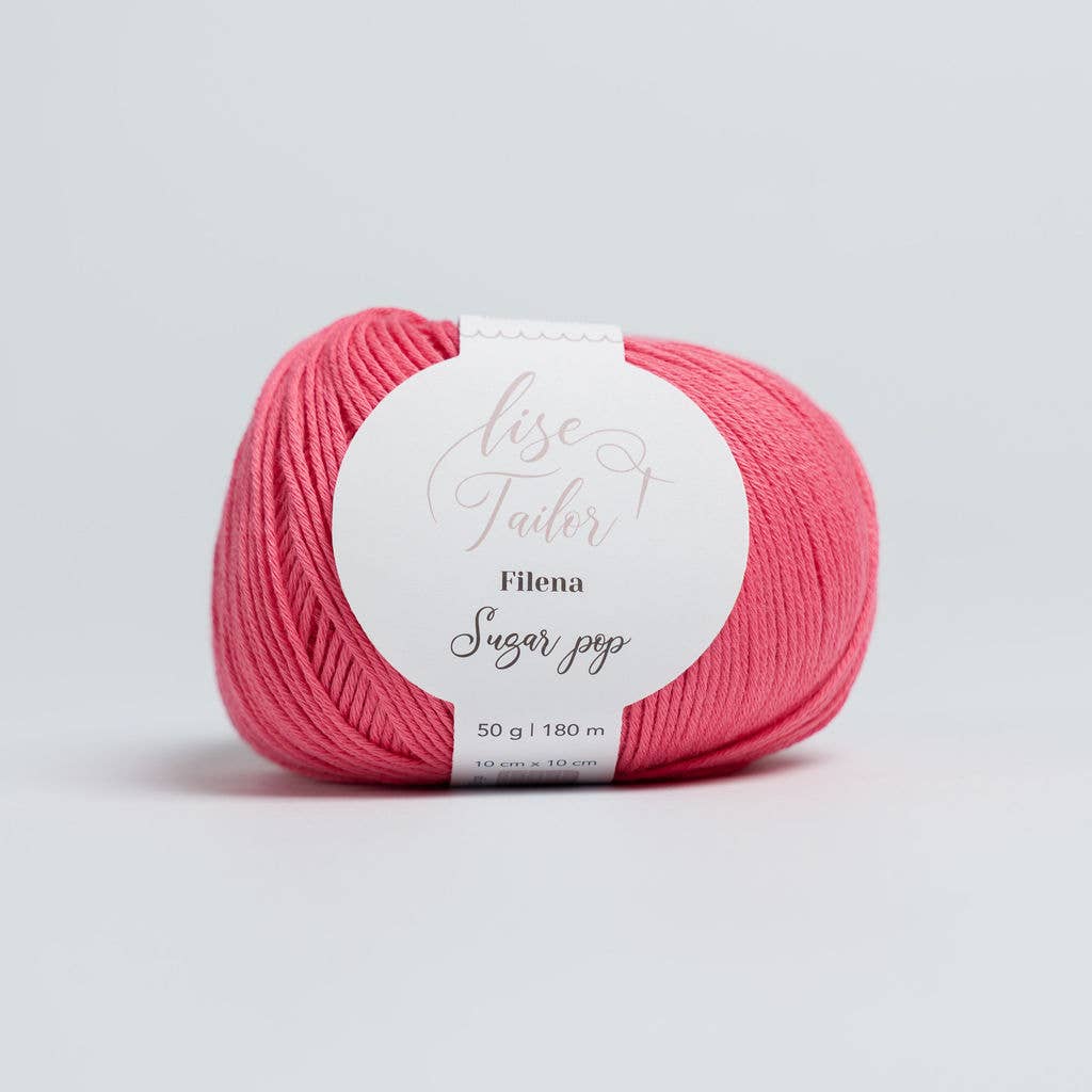Lise Tailor Organic Cotton Yarn – Lightweight Italian Cotton for Knitting & Crochet