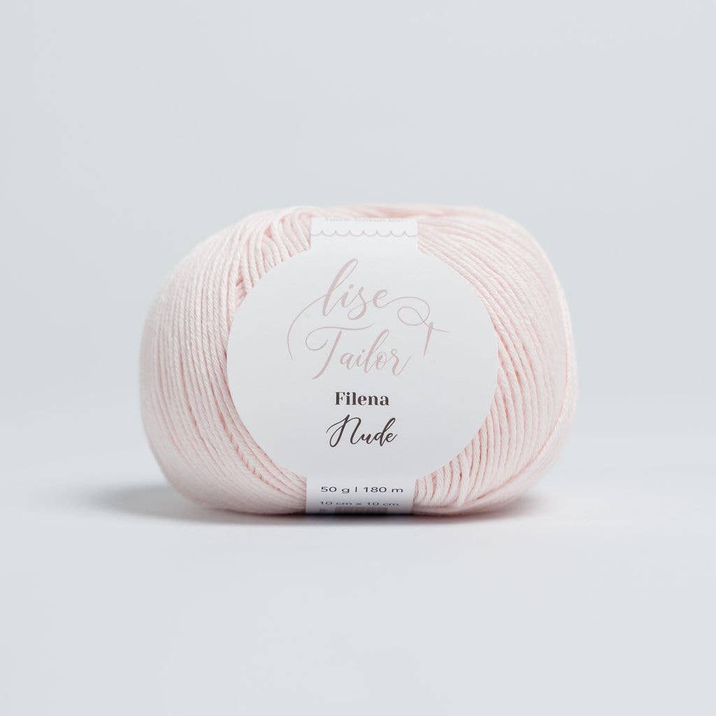 Lise Tailor Organic Cotton Yarn – Lightweight Italian Cotton for Knitting & Crochet