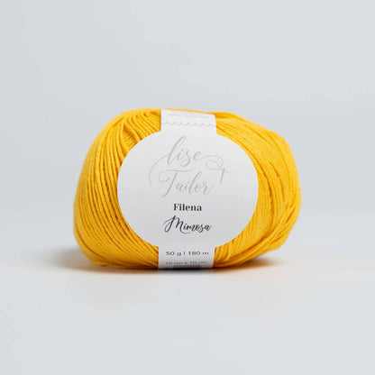 Lise Tailor Organic Cotton Yarn – Lightweight Italian Cotton for Knitting & Crochet