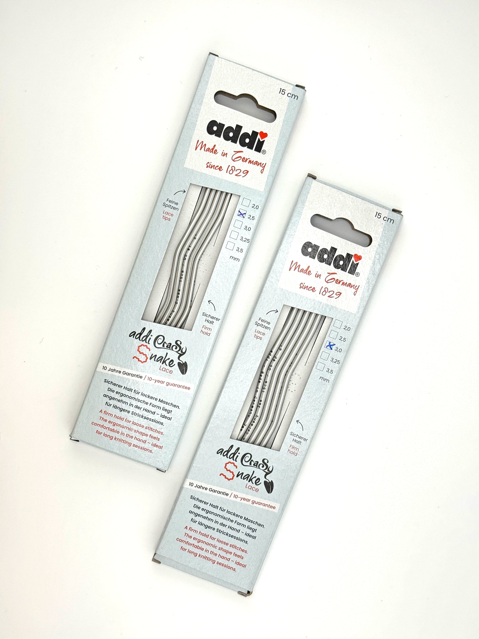 Addi CraSy Snake DPNs 6in (15cm) ColourPopCrafts