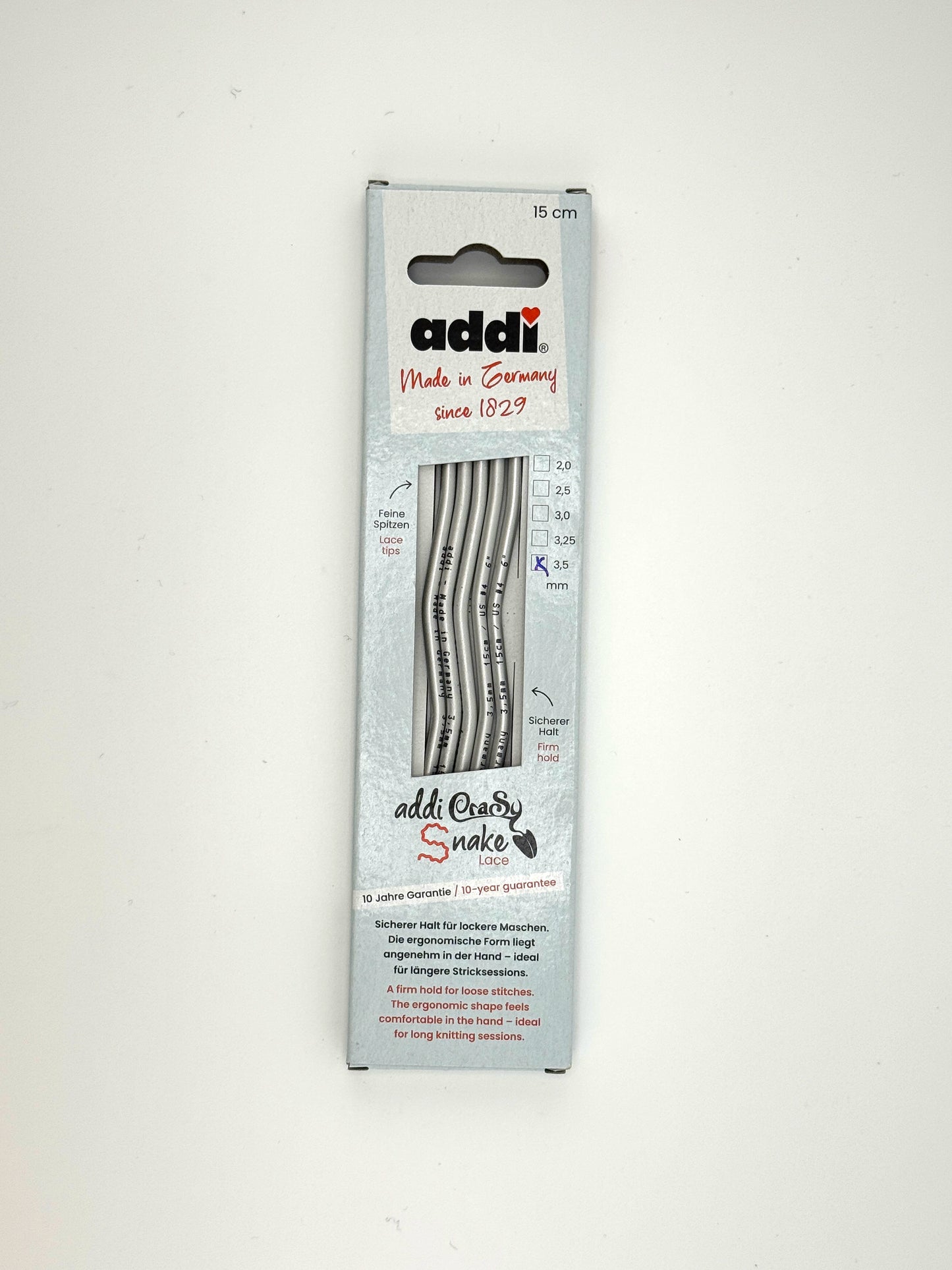 Addi CraSy Snake DPNs 6in (15cm) ColourPopCrafts