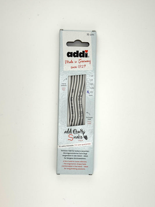 Addi CraSy Snake DPNs 6in (15cm) ColourPopCrafts