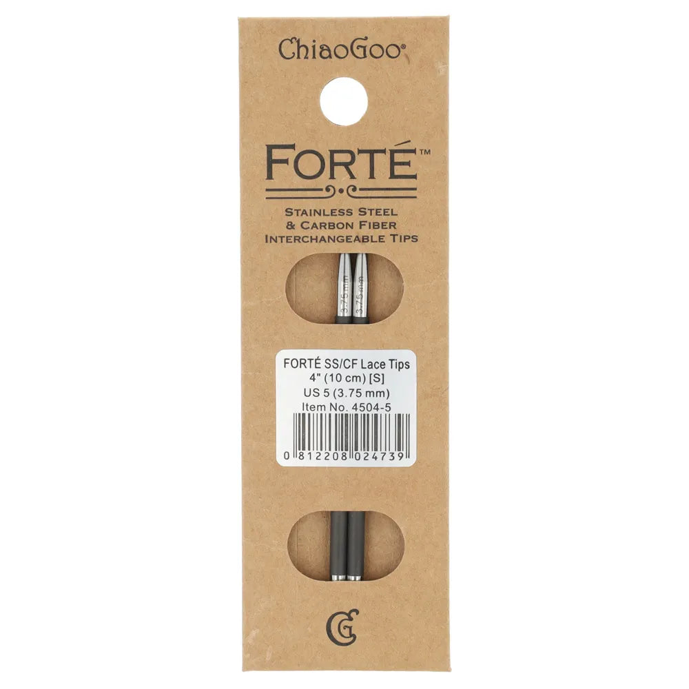 ChiaoGoo Forté Lace Needle tips 4in (10cm) long