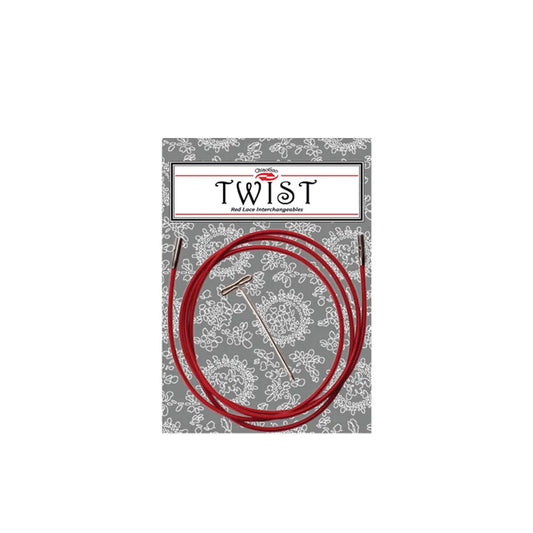ChiaoGoo TWIST Red Lace Interchangeable Needle Cable