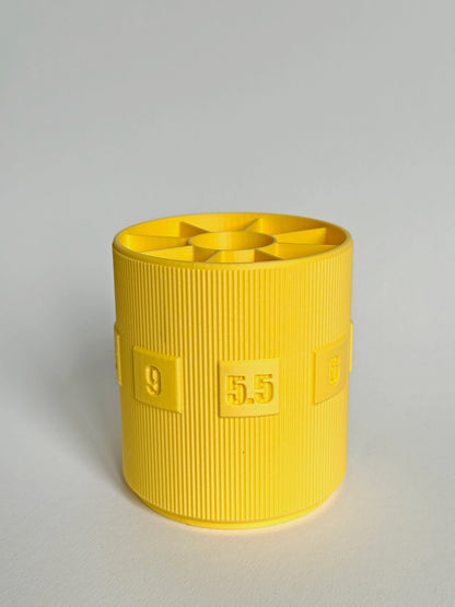 Crochet & Knitting Organizer – DPN Needle Holder with Rotating Base