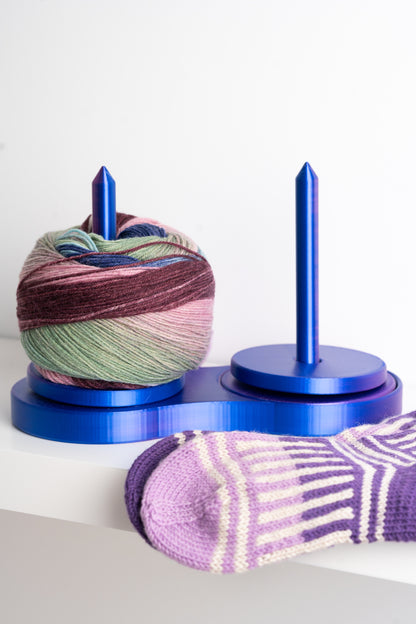 Colorful 3D Printed Yarn Holder. Keep Your Yarn Tangle-Free in Style