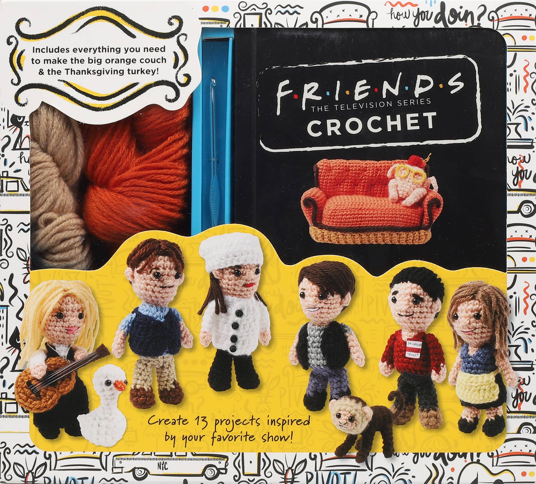 Friends Crochet Set | ColourPopCrafts
