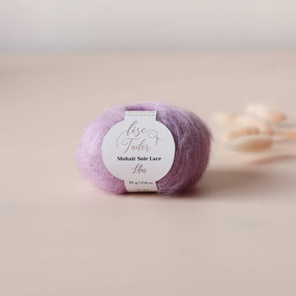 Mohair Wool & Silk: Lilac