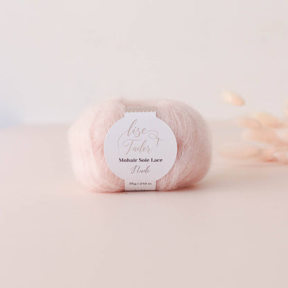 Mohair Wool & Silk: Nude
