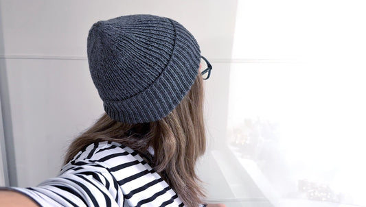 Quiet Rib Beanie. A Simple, Cozy Hat Pattern You’ll Love to Knit
