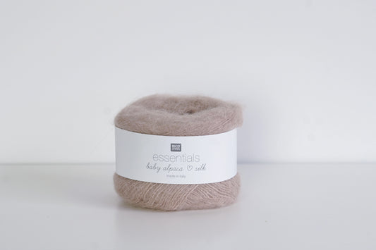 Rico Design – Baby Alpaca Loves Silk 014 Dust