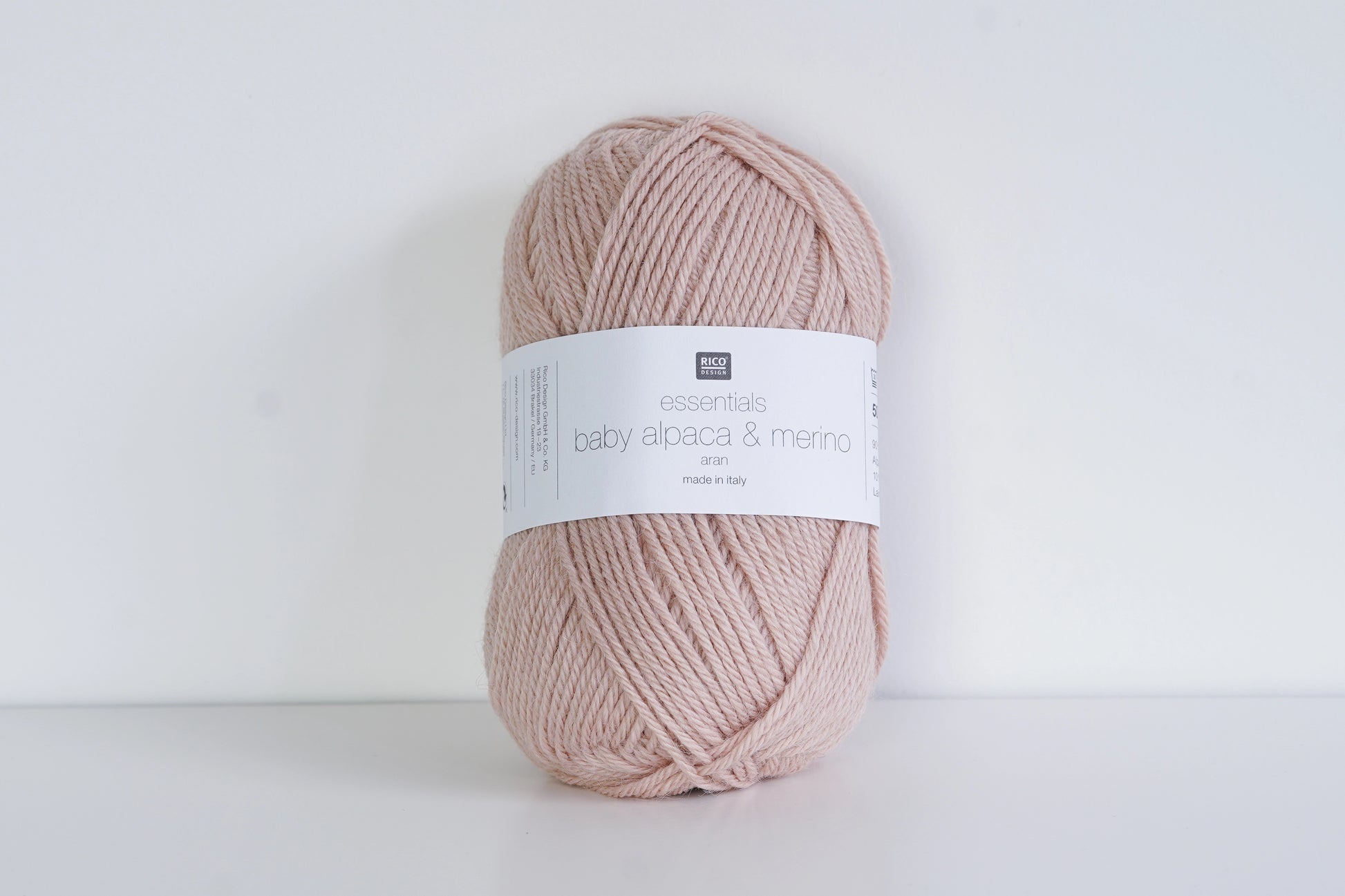 Rico Design – Essentials Baby Alpaca & Merino aran 002 Beige