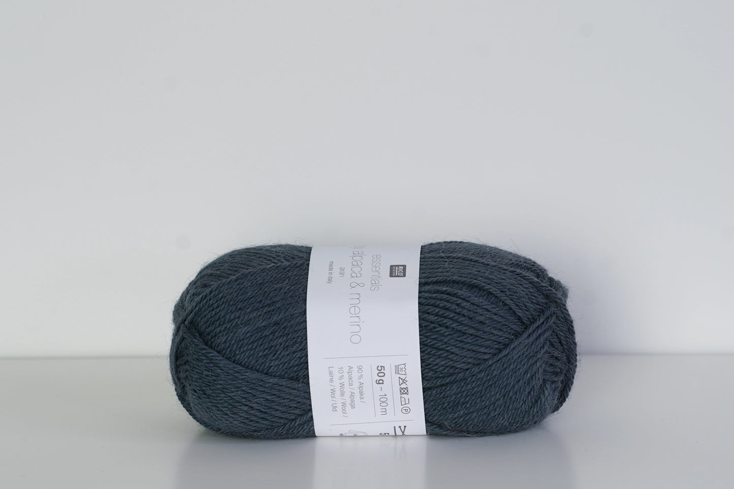 Rico Design – Essentials Baby Alpaca & Merino aran  Navy Blue