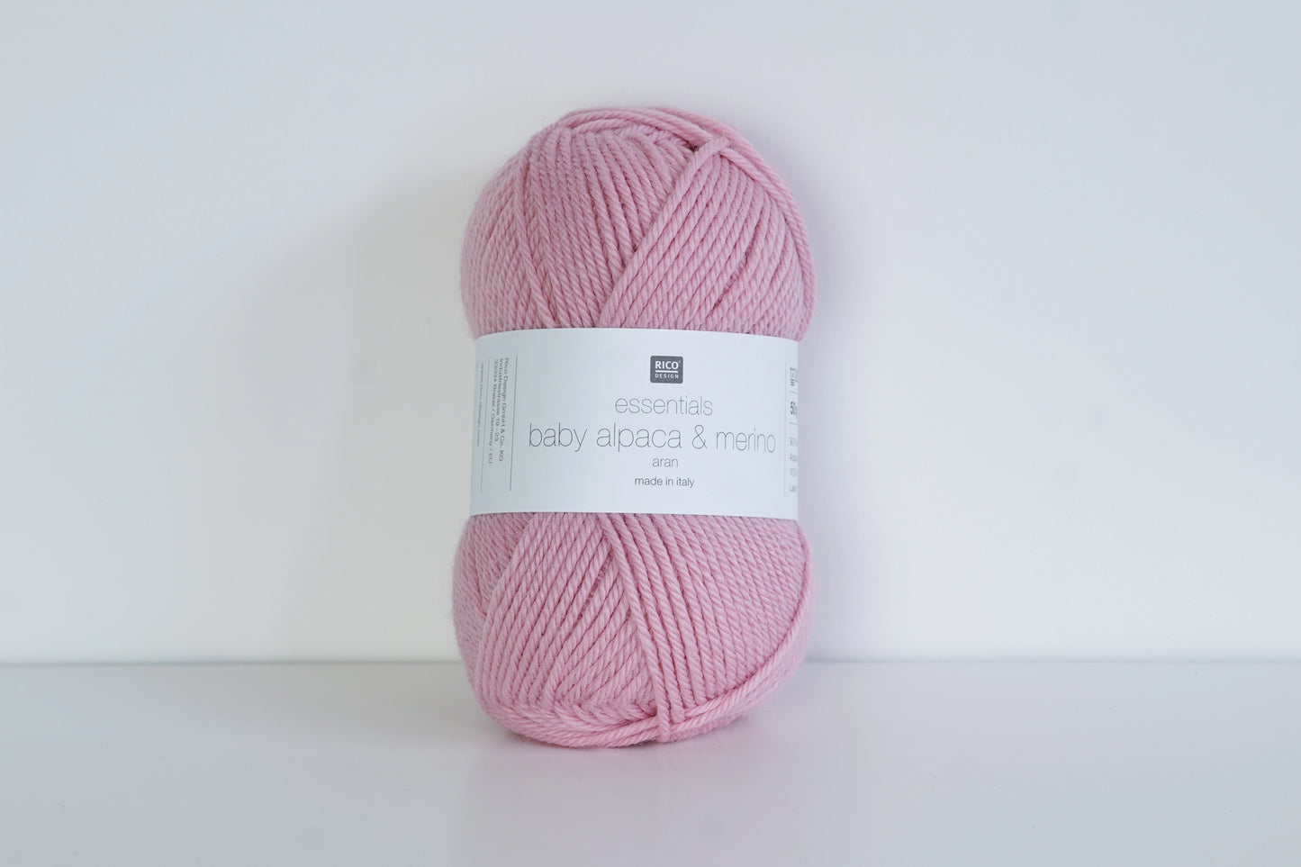 Rico Design – Essentials Baby Alpaca & Merino aran  Pink 