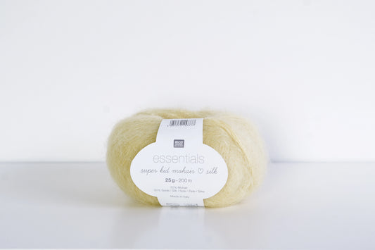Rico Essentials Super Kid Mohair Loves Silk 047 Vanilla