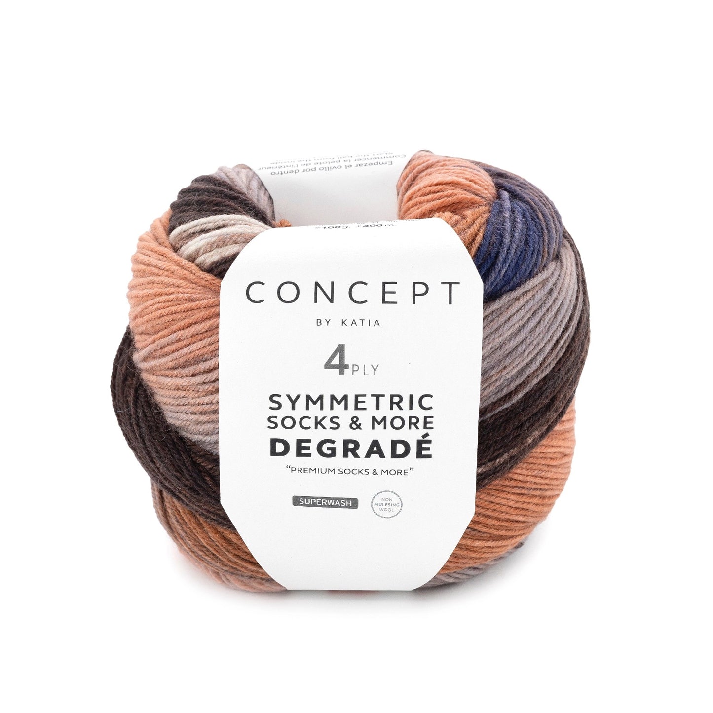 Katia Symmetric Socks & More – Degradé 84