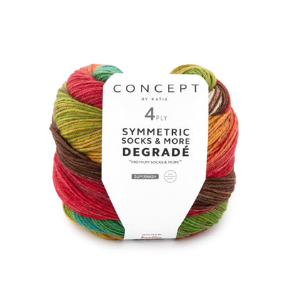 Katia Symmetric Socks & More – Degradé 85