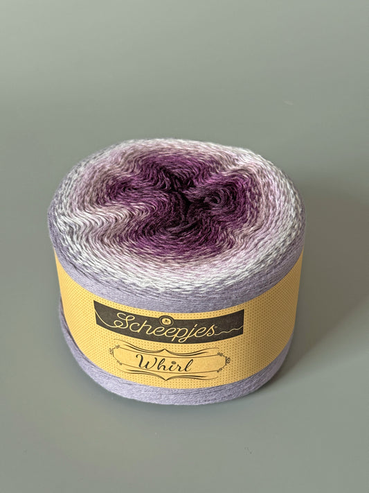 Scheepjes Whirl. Long Gradient Cotton Yarn Cake