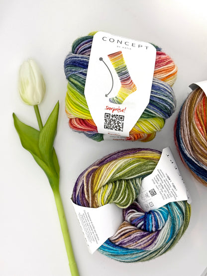 Symmetric Socks & More - Crazy | ColourPopCrafts