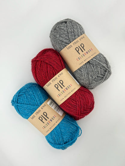 baa ram ewe Pip Colourwork 4ply | ColourPopCrafts