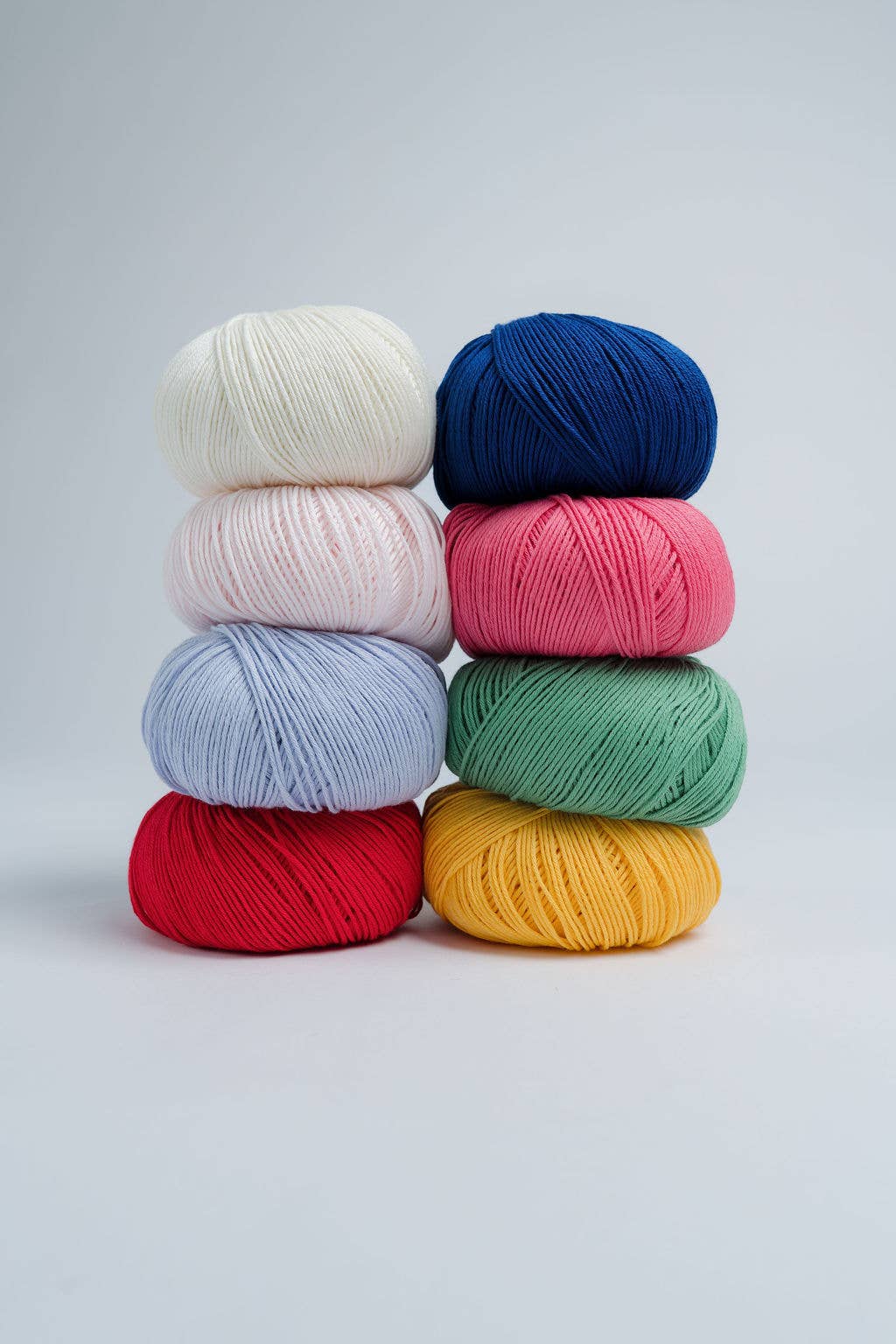 Lise Tailor Organic Cotton Yarn – Lightweight Italian Cotton for Knitting & Crochet