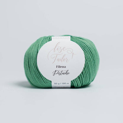 Lise Tailor Organic Cotton Yarn – Lightweight Italian Cotton for Knitting & Crochet