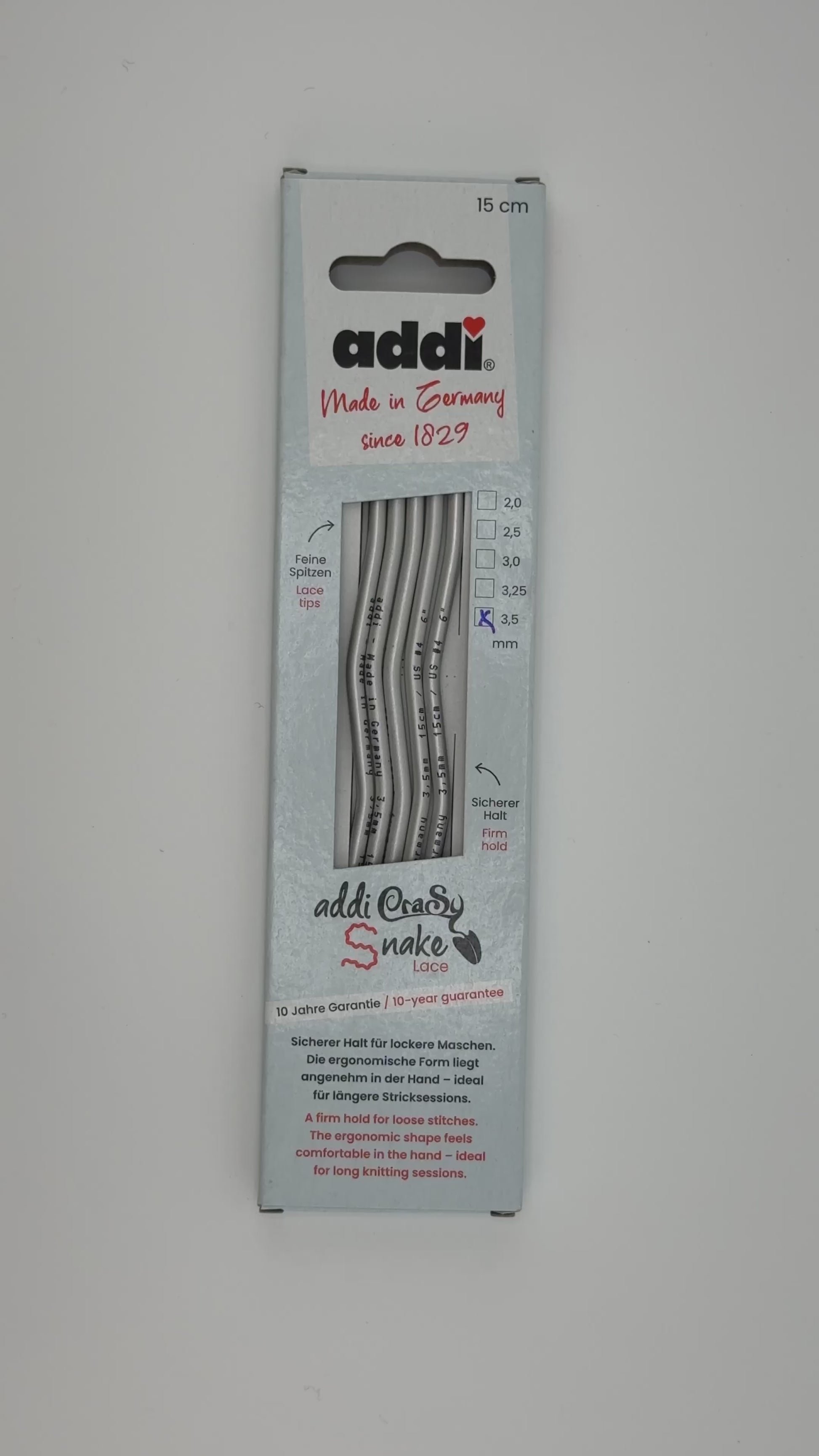 Addi CraSy Snake DPNs 6in (15cm)