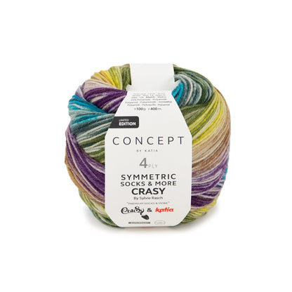 Concept Symmetric Socks &amp; More - Crazy | ColourPopCrafts